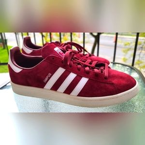 Adidas Originals Campus Men's Burgundy Lifestyle Shoes BZ0087 Men's US 12